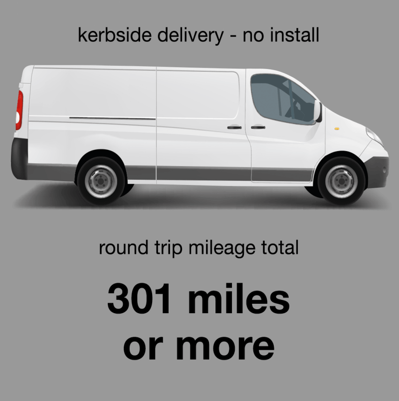 Delivery Only Service 300 miles or more Delivery Only Service