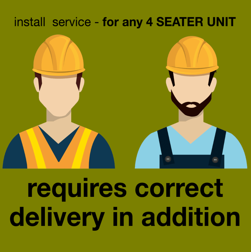 4 Seater Social Pod Install 4 Seater Social Pod Install