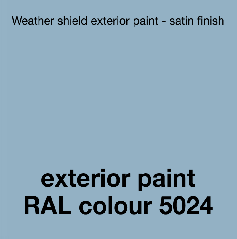 Painted Finish 5024 - Blue Painted Finish 5024