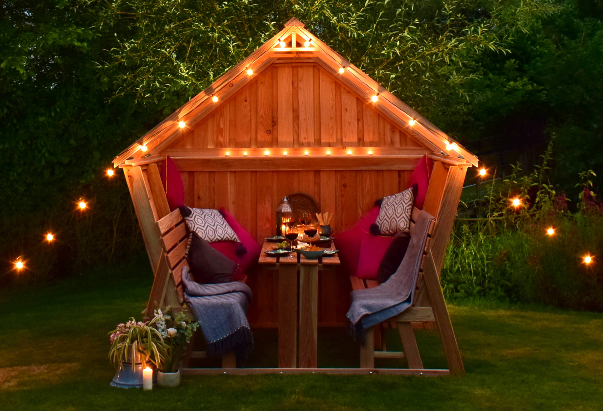 Pitched Roof Social Pod