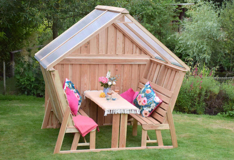 Pitched Roof Social Pod