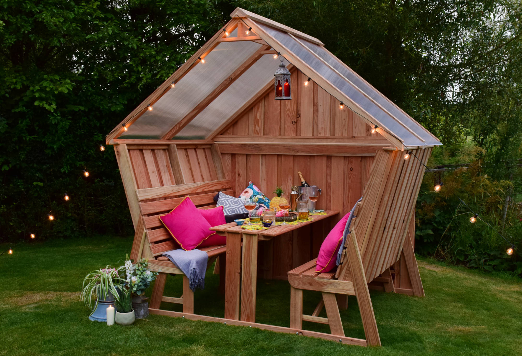 Pitched Roof Social Pod