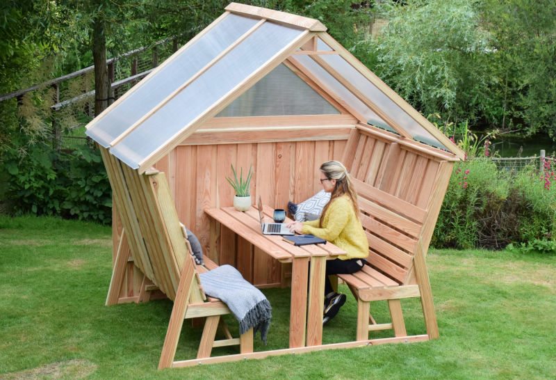 Pitched Roof Social Pod