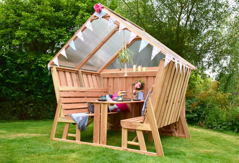 Pitched Roof Social Pod