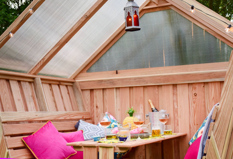 Pitched Roof Social Pod